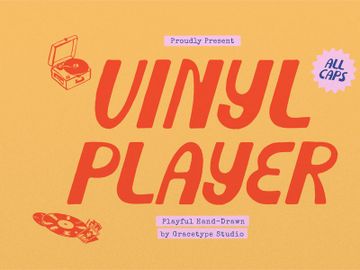 Vinyl Player | Playful Hand Drawn preview picture