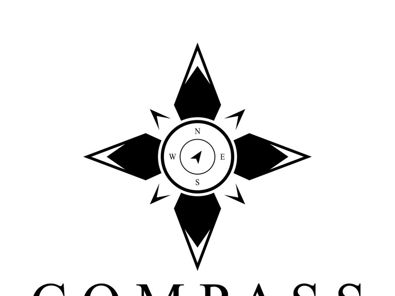 compass icon isolated on background.modern flat compass pictogram,business,marketing,internet concept.trendy simple vector symbol for websitedesign or button to mobile app.logo illustration.