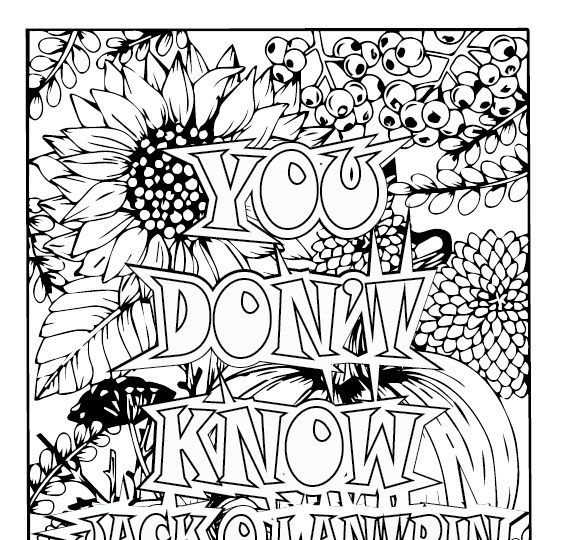 Halloween Coloring Book Page 2