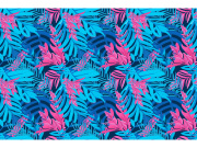 illustration features exotic jungle plants