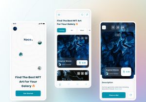 Noce - NFT Auction Mobile App