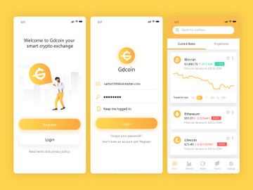 Crypto Exchange App preview picture
