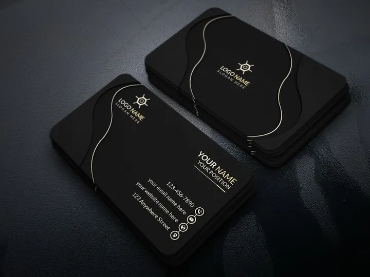 Luxury Business Card Design Template