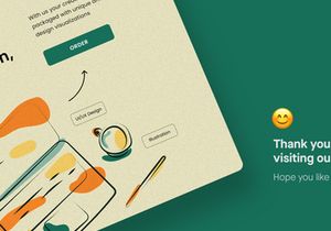 Unico - Hero Design Agency Landing Page