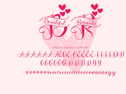 Beautiful Romantic Monogram