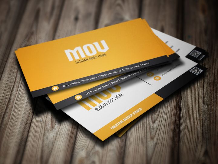 Colorful Business Card Template