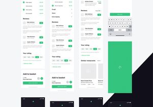 Hngry Food Delivery UI Kit