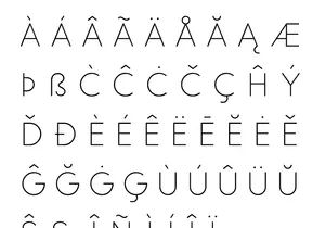 Leon Sans: A geometric typeface based on JavaScript