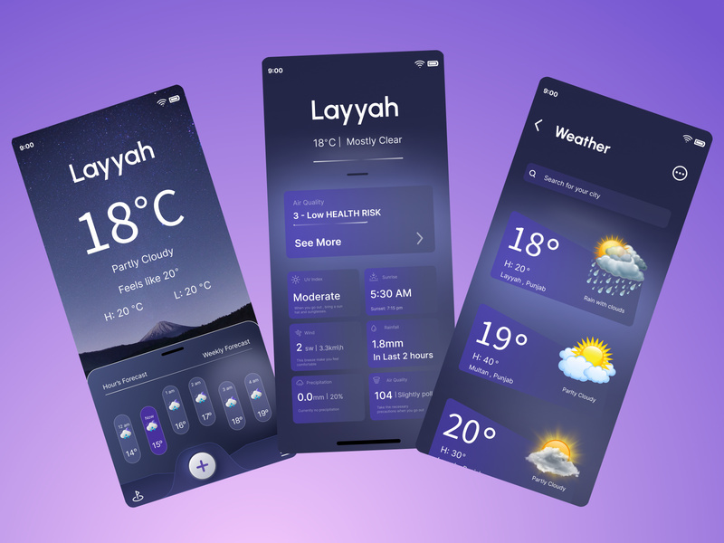 Weather App UI