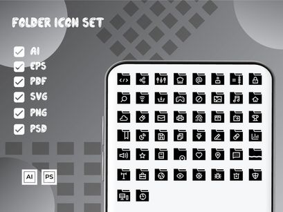Folder Icon Set