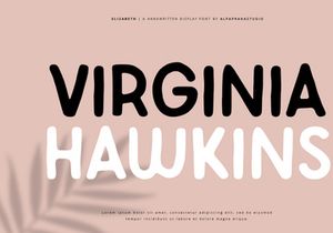 Elizabeth - Handwritten Font