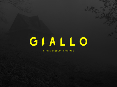 Giallo - A Free Display Typeface