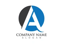 A letter logo initial name