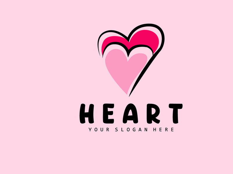 Heart Logo, Love Design, Valentine's Day