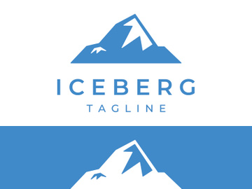 Antarctic iceberg logo design. preview picture
