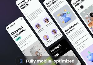 Crypter v.2 - NFT Marketplace UI Kit