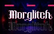 Morglitch | Pixelated Font