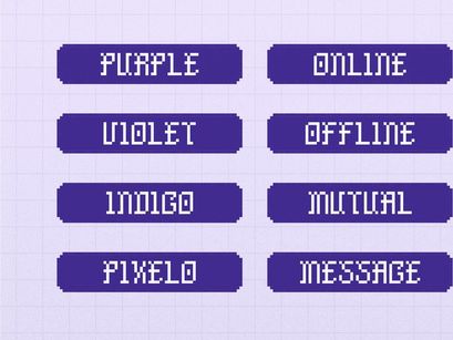 Shiver Glitch | Pixelated Font