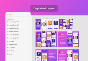 NFT Market Mobile App UI Kits