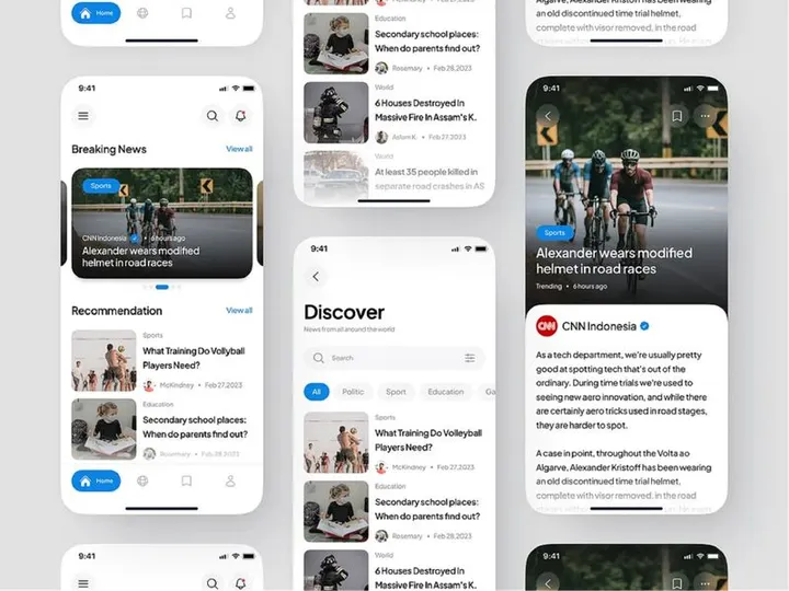 Inciter - Short News App & Web, Blog App with Laravel Admin Panel for Android & iOS v1.0