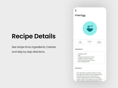 Recipe Spot - Food Recipe App UI Kit