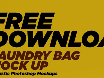 Laundry Bag Mockup preview picture