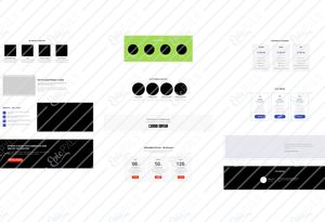 Fitness Web UI Kit