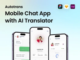 Autotrans - Mobile Chat App with AI Translator preview picture
