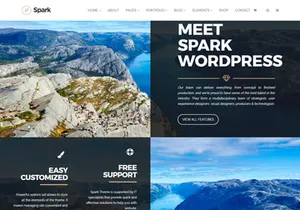 Spark - Portfolio WordPress Theme