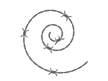 Wired illustration design template