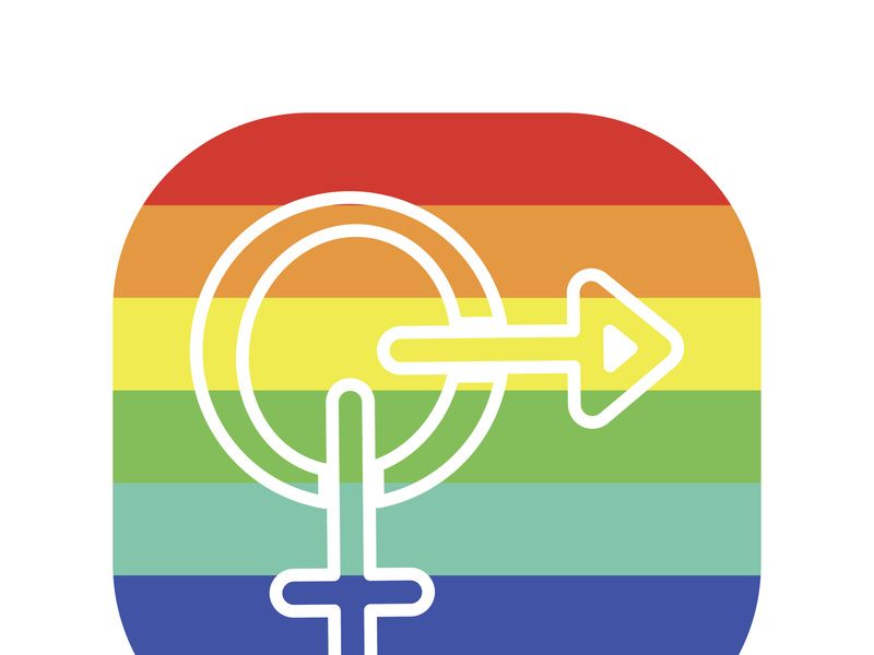 Gender logo design