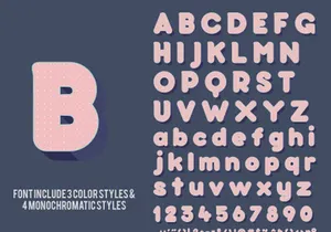 Baku - OTF color font