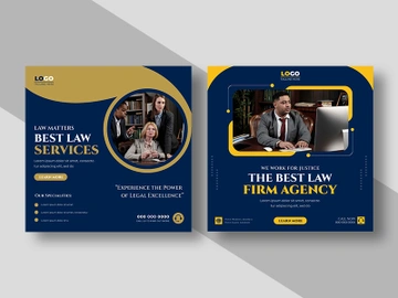 Lawyers and Law Firm Social Media Post Ver-3 preview picture