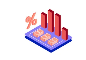 Recession Business isometric icon illustration