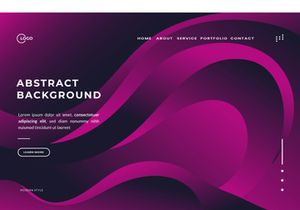 Elegant Abstract Pink Wave Background