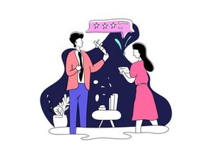 Flat Illustration Business Congratulation