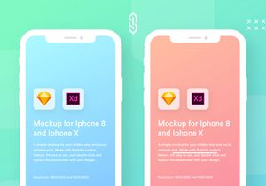 Presentation Mockup iPhone X