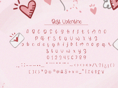 Best Valentine - Handwritten Font