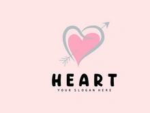 Heart Logo, Love Design, Valentine's Day