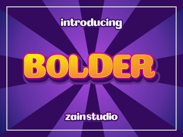 Bolder preview picture