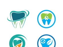 Dental logo template vector illustration icon design
