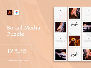 Instagram Puzzle Template V.1 preview picture