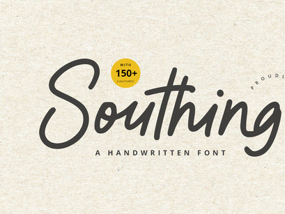 Southing - Handwritten Font