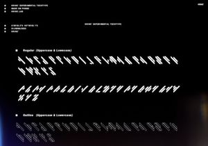 Krinc' Experimental Techtype (free for personal use)