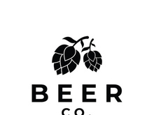 Premium quality vintage craft beer logo template. For badges, emblems, beer companies, bars, taverns.