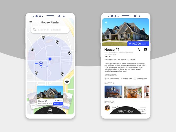House Rental App Concept