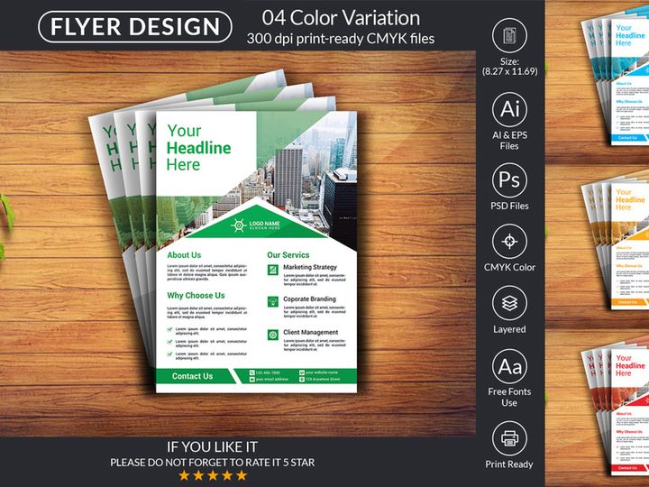Flyer Design For Real Estate Company