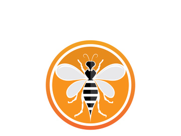 Bee Logo Template vector icon illustration design preview picture