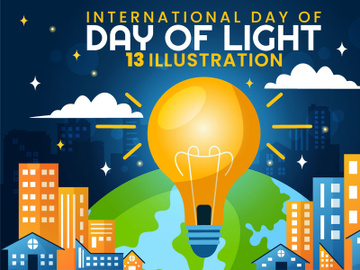 13 International Day of Light Illustration preview picture
