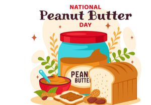 11 National Peanut Butter Day Illustration